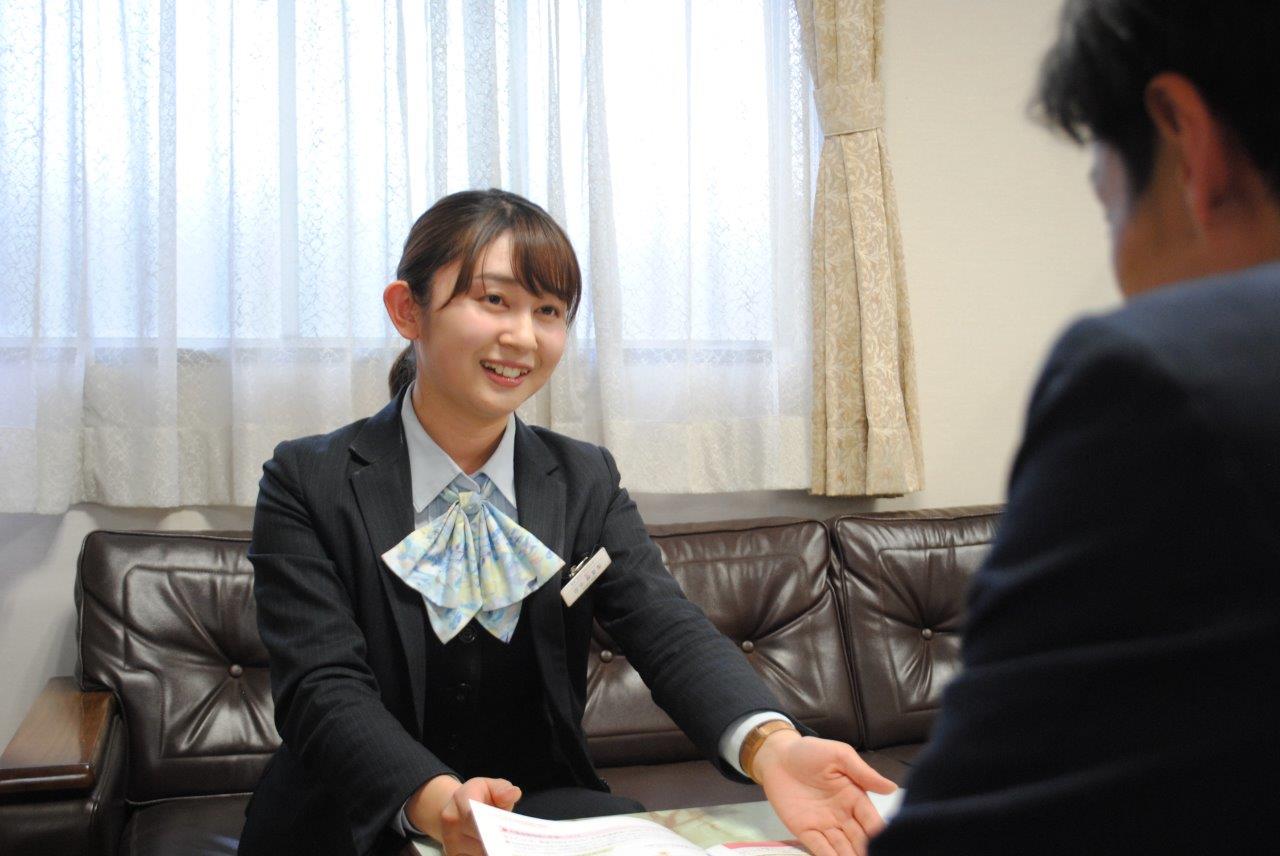 お客さまと近い距離で話をして仕事をしたいと思ったことが入庫のきっかけ（田中さん／渉外担当）