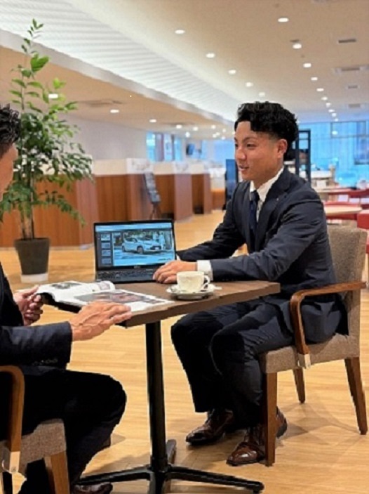 お客様に寄り添ったご提案をして「ありがとう」をいただけるのがやりがい