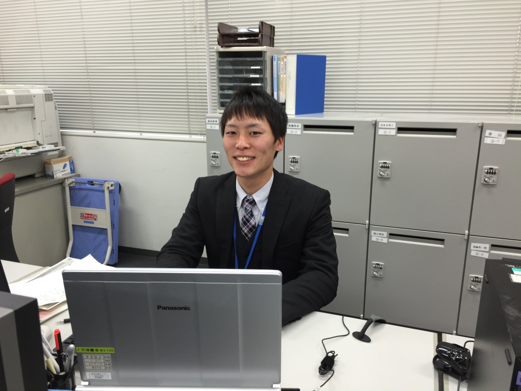 リハビリシステムグループ導入サービスチーム 　　　木下誌也（入社10年目）