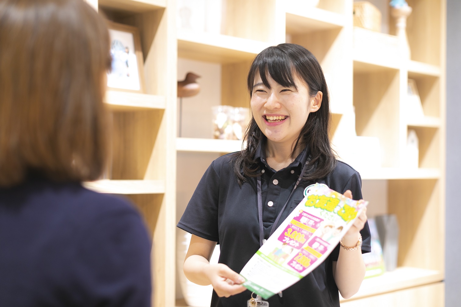 地域のお客様との接点を大切にしています。
