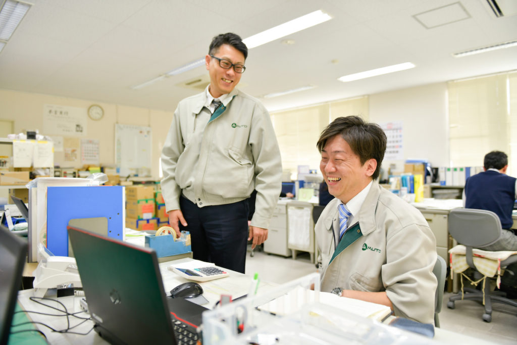 仕事の様子