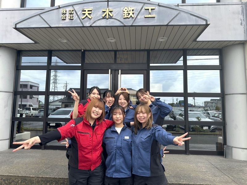 女性も技術職で活躍しています！