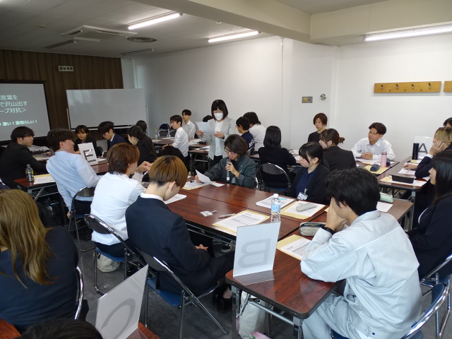 新入社員フォローアップ研修(6ヵ月後)を開催