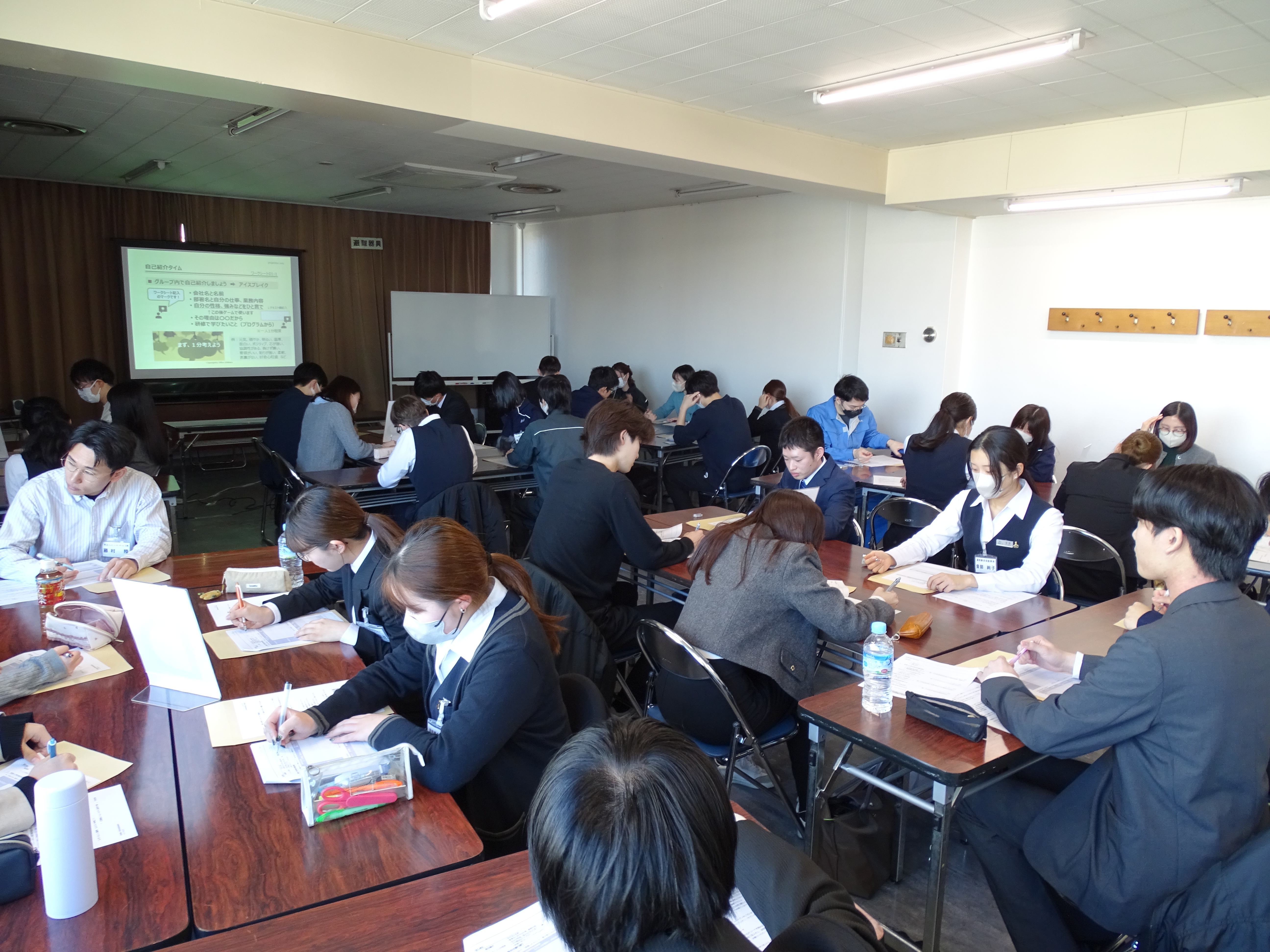 新入社員フォローアップ研修Ⅱ（1年後）